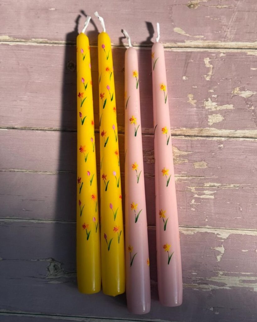 diy stearinlys